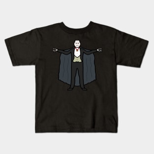 Count Dracula Vampire Kids T-Shirt